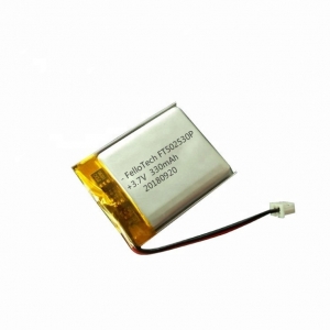 Bateria de lítio recarregável personalizável de 330 mah para dispositivo eletrônico preço de fábrica da bateria lipo recarregável