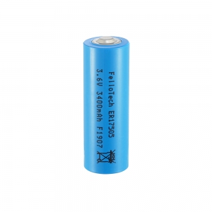 3.6v 3400mah uma bateria primária de lítio tamanho er17505