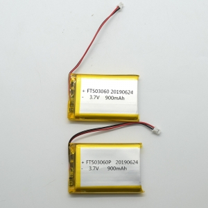 3.7v lihtium bateria de polímero ft503060p com certificado ul