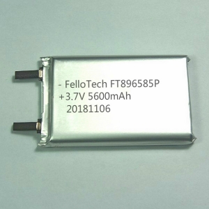 3.7v 5600mah baterias de li-polímero ft896585p