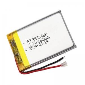 3.7v 1080mah baterias de li-polímero ft353048p