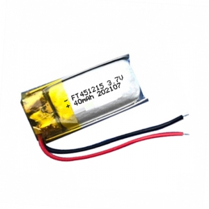3.7 v lihtium polímero bluetooth player bateria ft502035p
