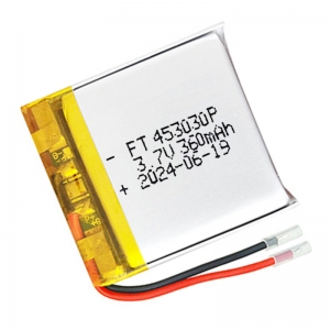 Atacado de alta qualidade 420 mah 3.7 v bateria recarregável lipo recarregável ft403040p