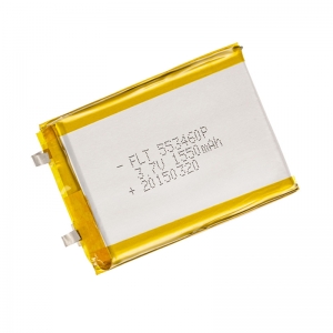 baterias recarregáveis ​​do polímero do íon 3.7v 150mah do dtp 553460